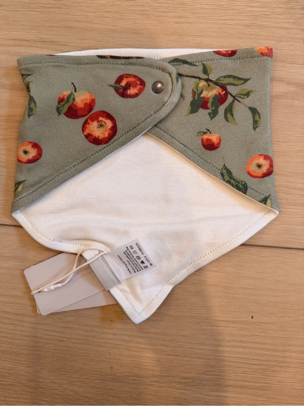 Milkbarn Apple Orchard Bandana Bib